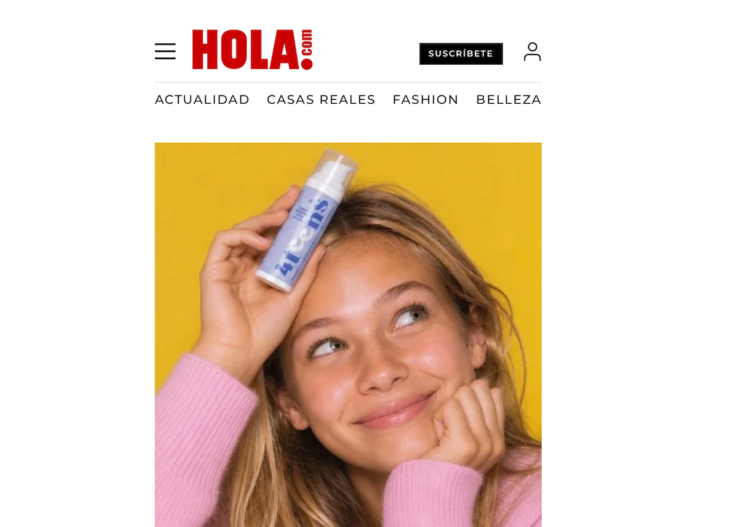 Retinol a los 11 años: qué necesita de verdad la piel adolescente